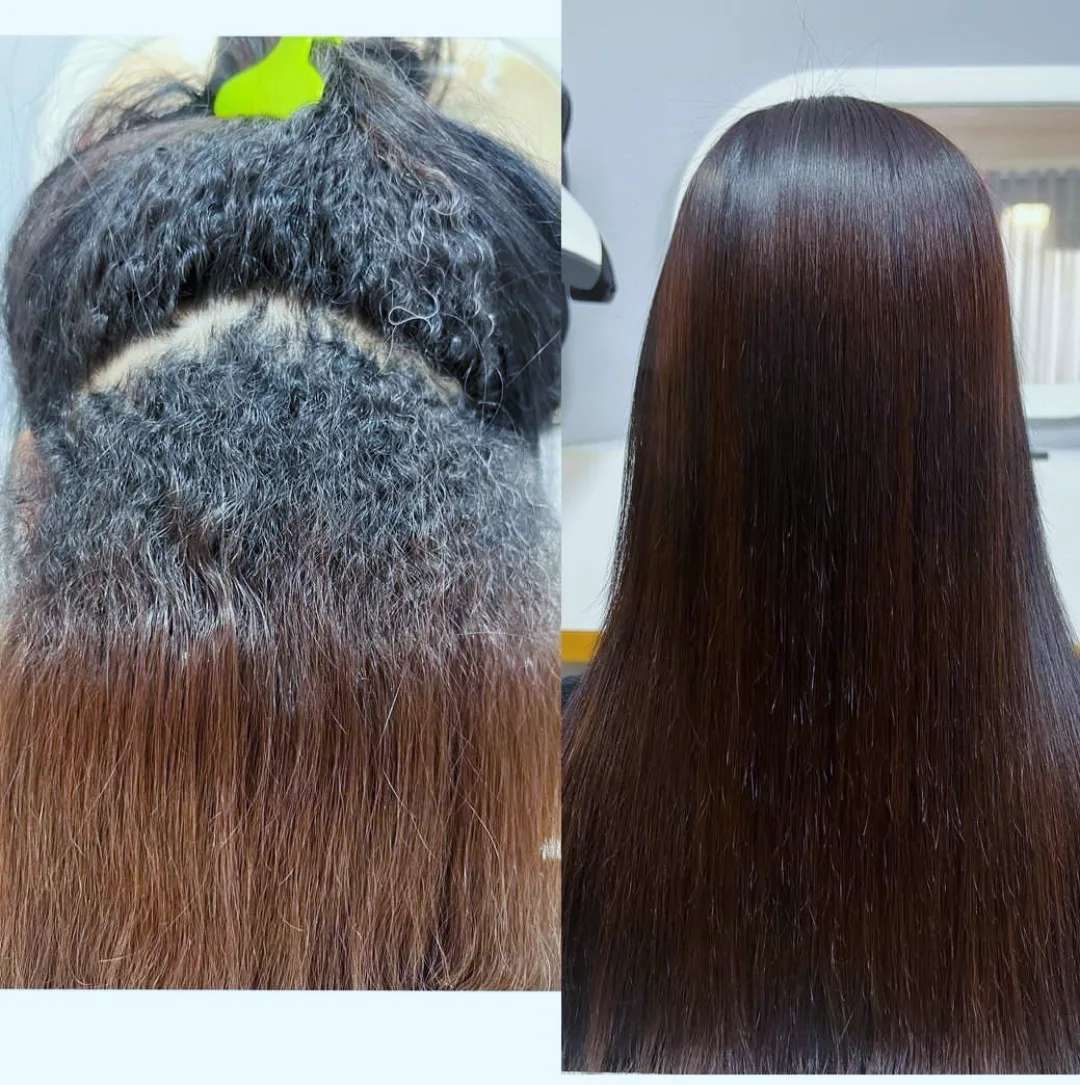 نمونه ترمیم و نگهداری از مو